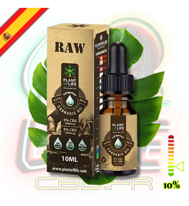 Huile CBD & CBG 10% | Full Spectrum | Plant of Life