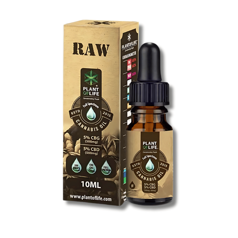 Huile CBD & CBG 10% | Full Spectrum | Plant of Life