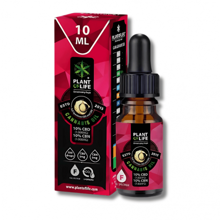 Huile CBD & CBN 20% | Full Spectrum | Plant of Life