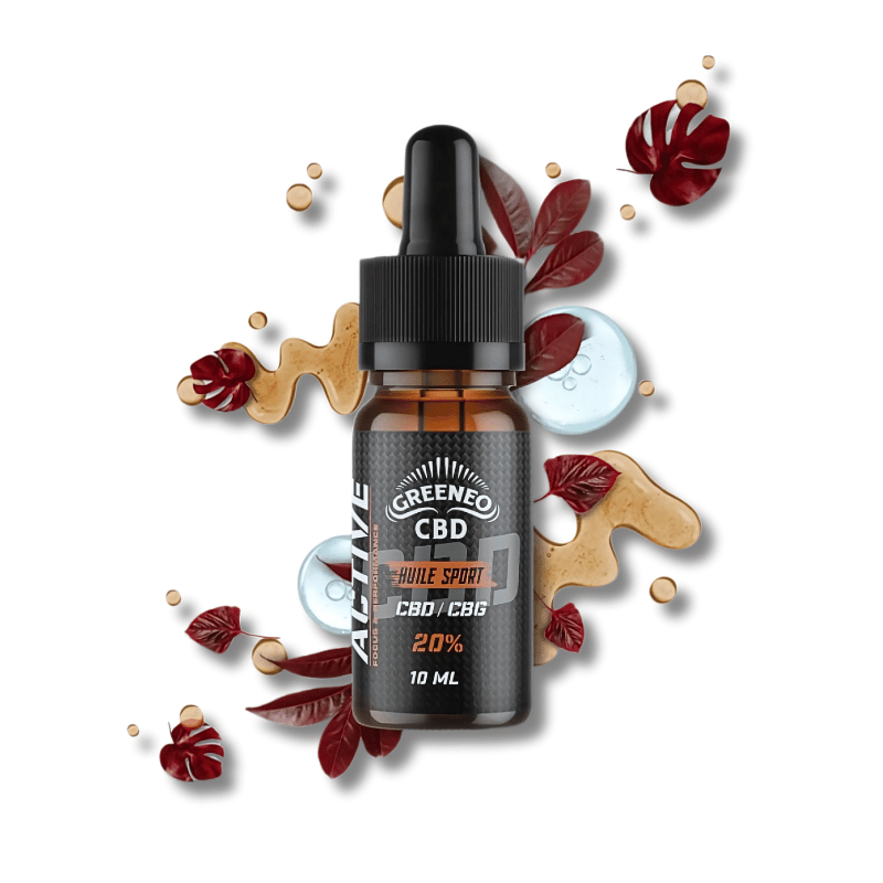 Huile CBD & CBG Active 20% | Isolat | Greeneo