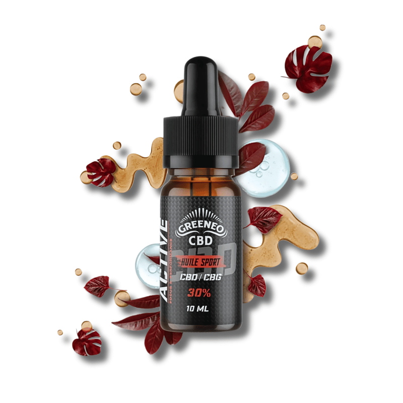 Huile CBD & CBG Active 30% | Isolat | Greeneo