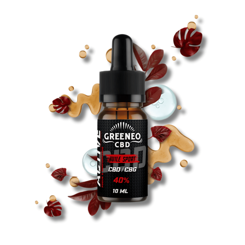 Huile CBD & CBG Active 40% | Isolat | Greeneo