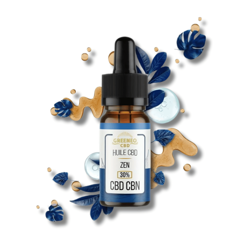 Huile CBD & CBN BIO Zen 30% | Isolat | Greeneo