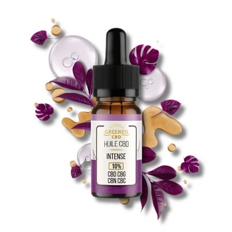 Huile MCP-N BIO Intense 10% | Broad Spectrum | Greeneo