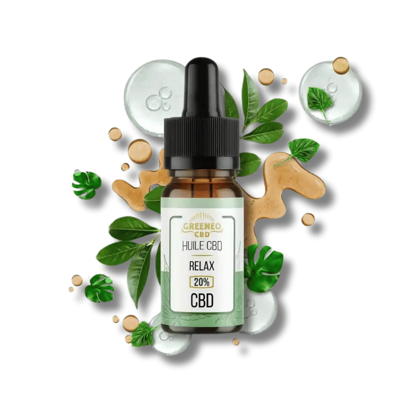 Huile CBD BIO Relax 20% | Isolat | Greeneo