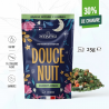 Tisane Chanvre BIO Douce nuit 25g en vrac | 30% | Sensavea