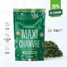 Tisane Chanvre BIO Menthe Maxi Chanvre 22g en vrac | 70% | Sensavea