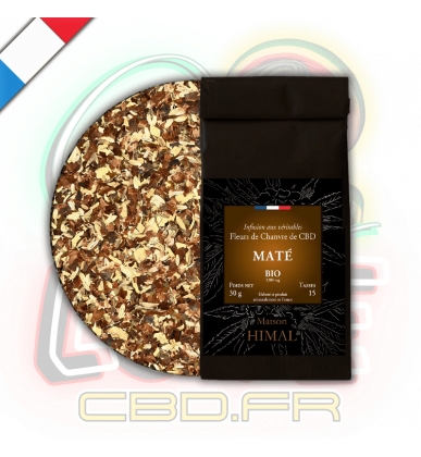 Tisane CBD BIO Maté 30g en vrac | 7% | Maison Himal