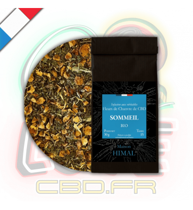Tisane CBD BIO Sommeil 30g en vrac | 7% | Maison Himal