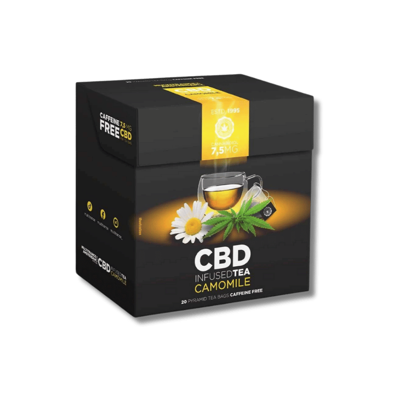Thé CBD Camomille x20 sachets | 7,5mg | Multitrance