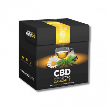 Thé CBD Camomille x20 sachets | 7,5mg | Multitrance