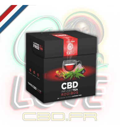 Thé CBD Rooibos x20 sachets | 7,5mg | Multitrance