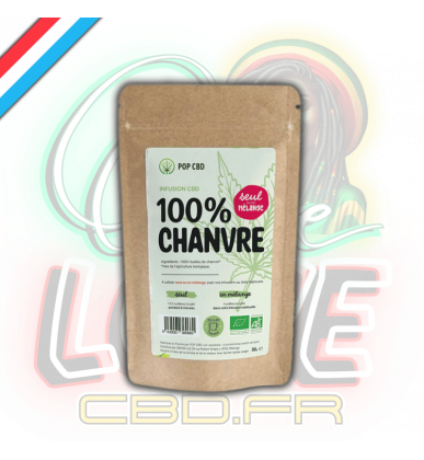 Tisane Chanvre BIO 30g en vrac | 100% | Pop CBD
