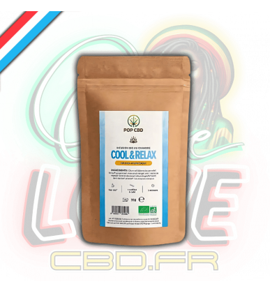 Tisane Chanvre BIO Cool & Relax 35g en vrac | 22% | Pop CBD