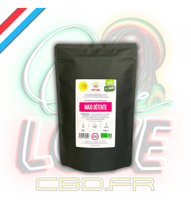 Tisane Chanvre BIO Maxi Détente 60g en vrac | 35% | Pop CBD
