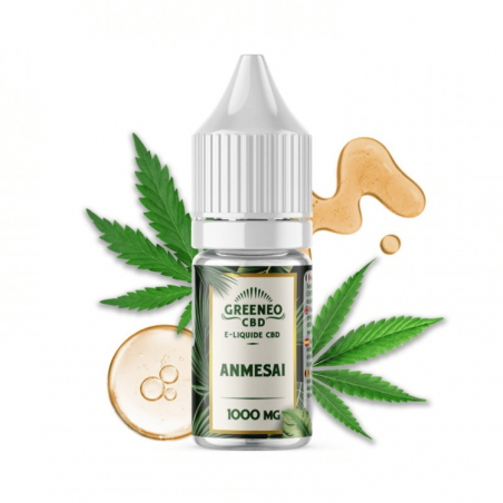 E-liquide CBD Anmesai 10ml | 1000mg | Greeneo