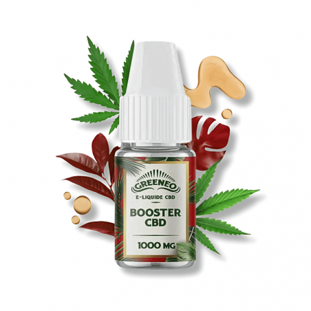 E-liquide CBD Booster 10ml | 1000mg | Greeneo