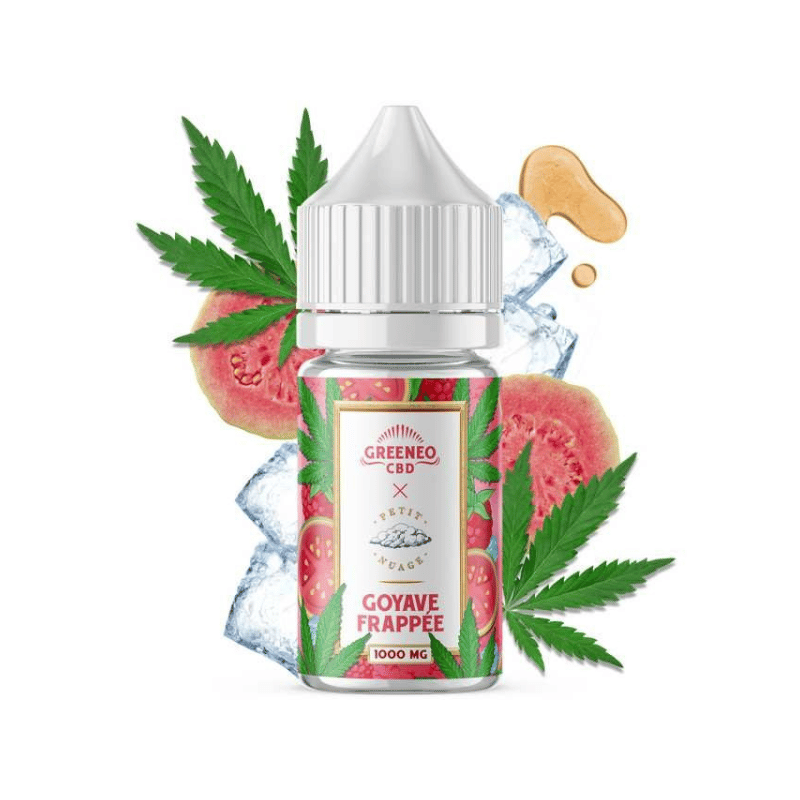 E-liquide CBD Goyave Frappée 30ml | 1000mg | Greeneo