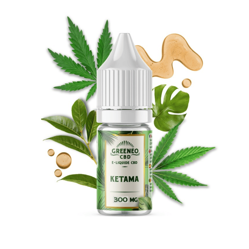 E-liquide CBD Ketama 10ml | 300mg | Greeneo