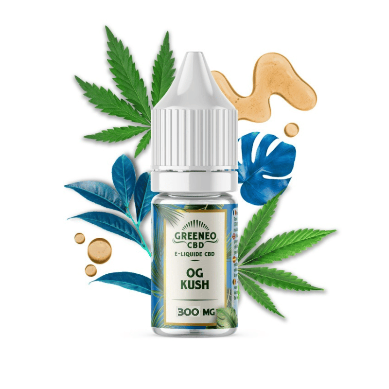 E-liquide CBD OG Kush 10ml | 300mg | Greeneo