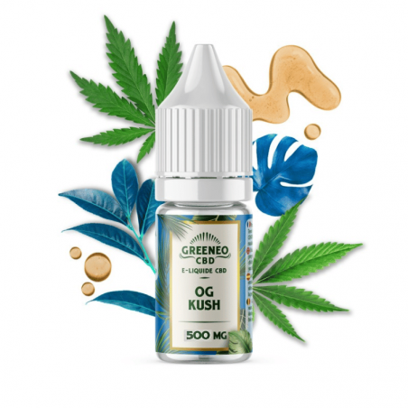 E-liquide CBD OG Kush 10ml | 500mg | Greeneo E-liquide CBD OG Kush 10ml | 500mg | Greeneo