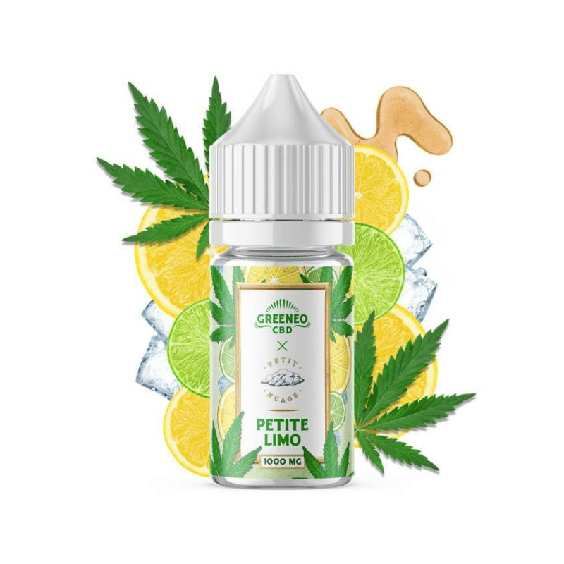 E-liquide CBD Petite Limo 30ml | 1000mg | Greeneo