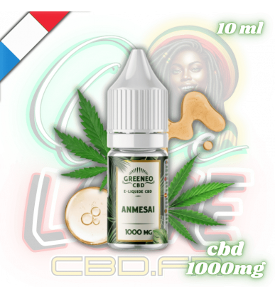 E-liquide CBD Anmesai 10ml | 1000mg | Greeneo