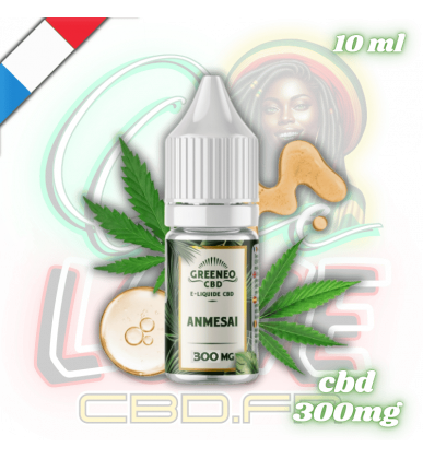 E-liquide CBD Anmesai 10ml | 300mg | Greeneo