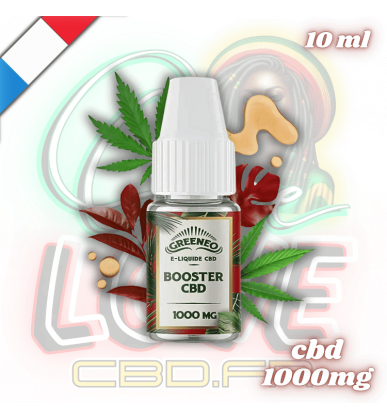 E-liquide CBD Booster 10ml | 1000mg | Greeneo