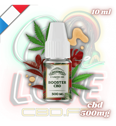 E-liquide CBD Booster 10ml | 500mg | Greeneo