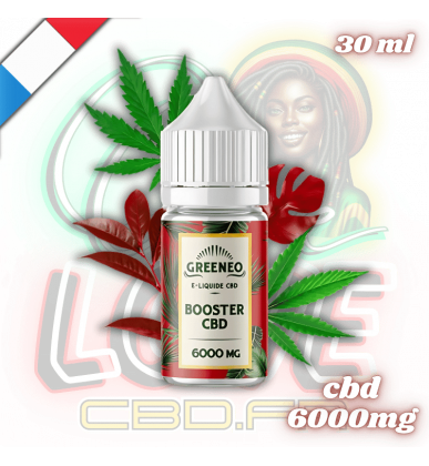E-liquide CBD Super Booster 30ml | 6000mg | Greeneo