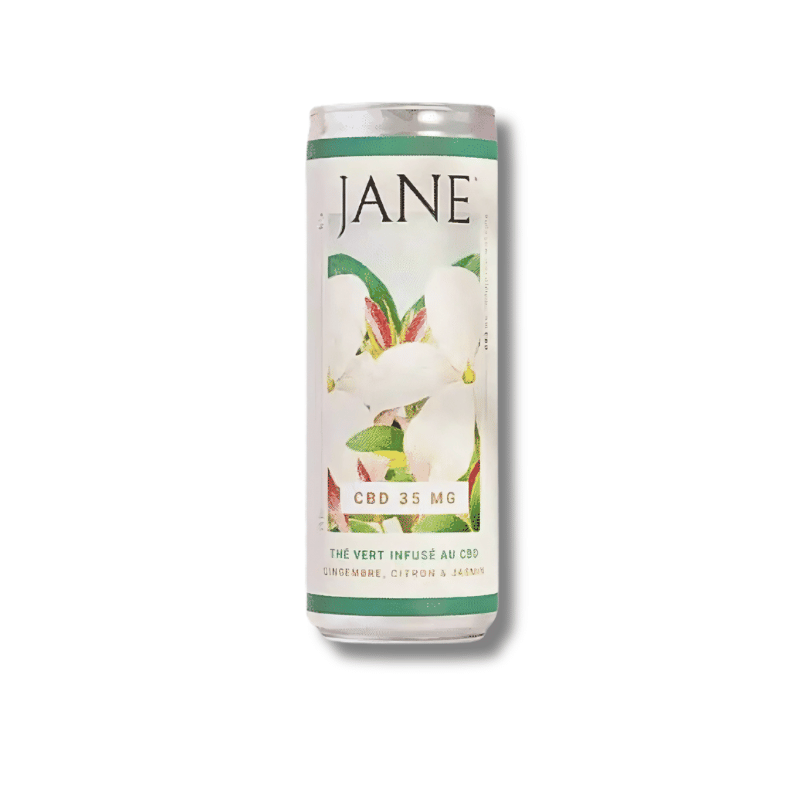 Thé Glacé CBD BIO Gingembre Citron Jasmin | 25cl | Jane