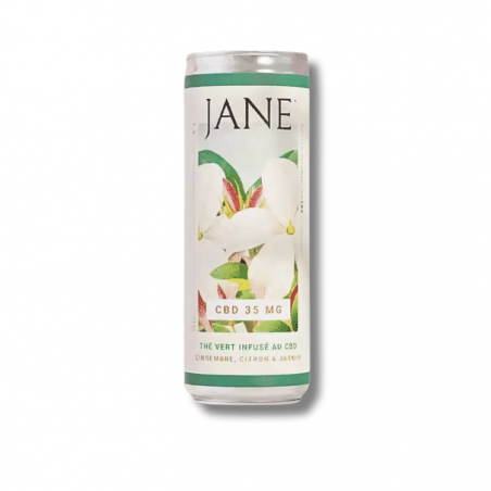 Thé Glacé CBD BIO Gingembre Citron Jasmin | 25cl | Jane Thé Glacé CBD BIO Gingembre Citron Jasmin | 25cl | Jane
