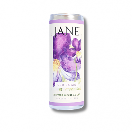Thé Glacé CBD BIO Violette Citron | 25cl | Jane Thé Glacé CBD BIO Violette Citron | 25cl | Jane