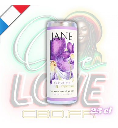 Thé Glacé CBD BIO Violette Citron | 25cl | Jane