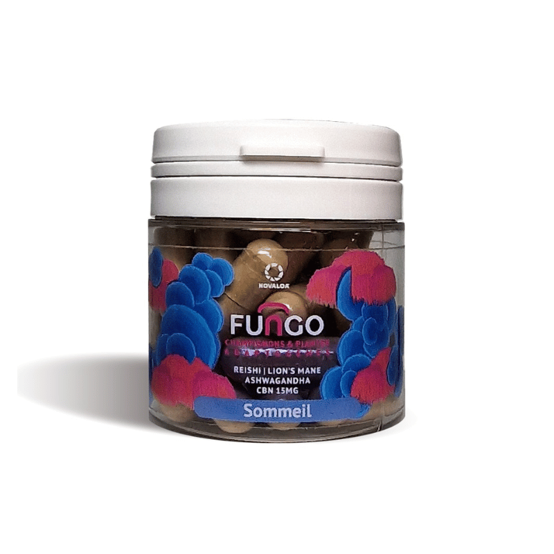 Gélules CBN Fungo Sommeil x30 | 15mg | Novaloa
