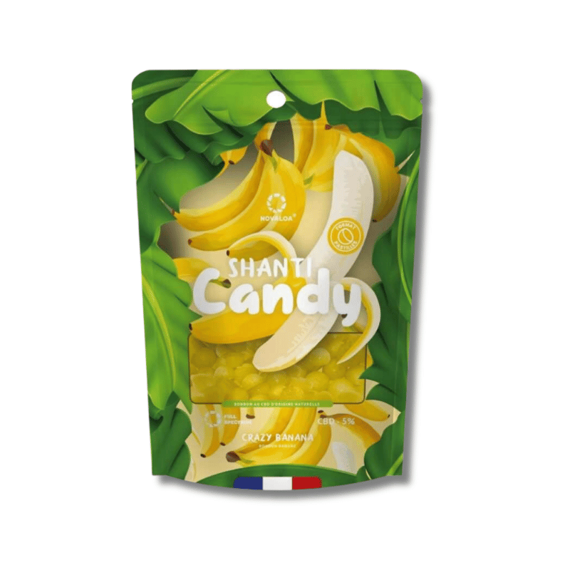 Bonbons CBD Banane | 5% | Novaloa