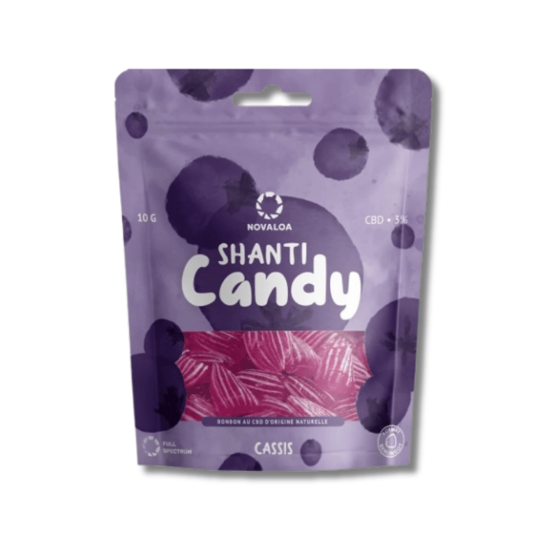 Bonbons CBD Cassis | 3% | Novaloa