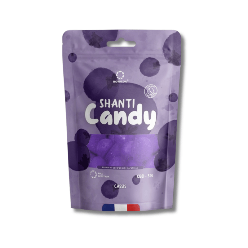 Bonbons CBD Cassis | 5% | Novaloa