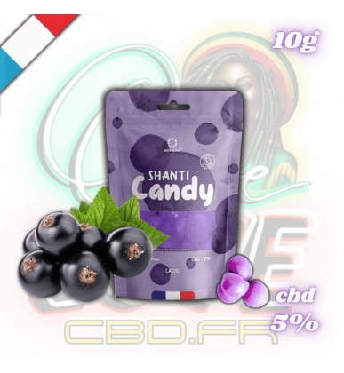 Bonbons CBD Cassis | 5% | Novaloa