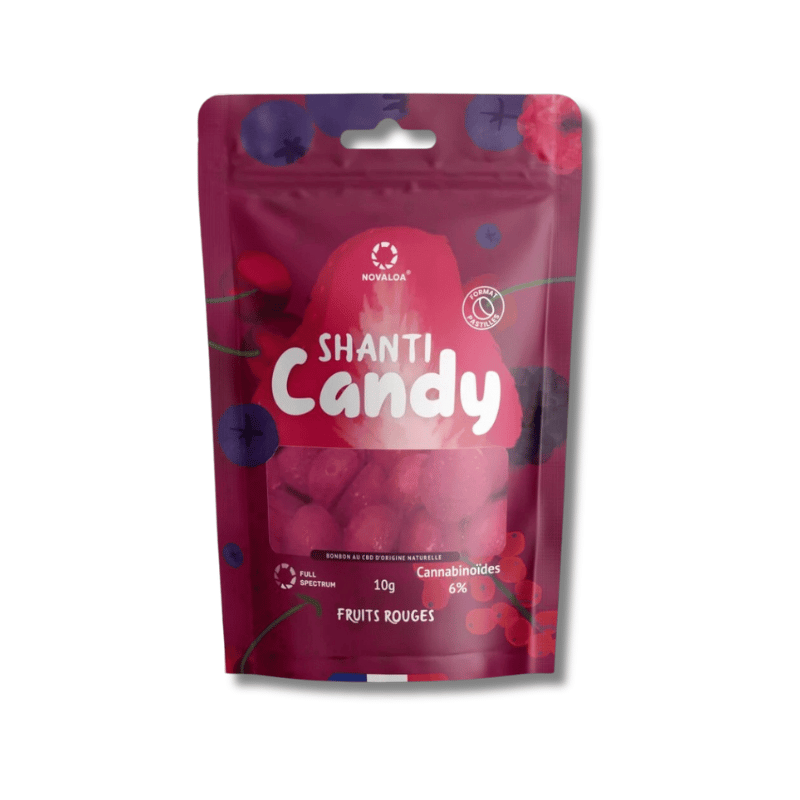 Bonbons CBD CBN CBG Fruits rouges | 6% | Novaloa