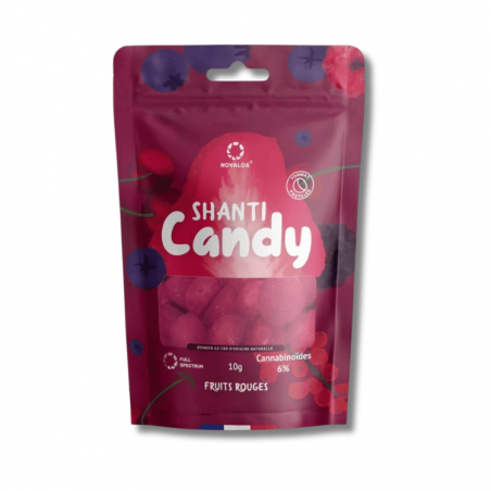 Bonbons CBD CBN CBG Fruits rouges | 6% | Novaloa