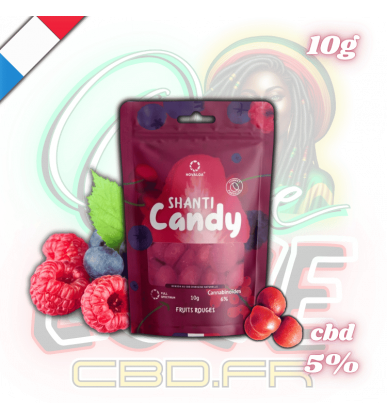 Bonbons CBD CBN CBG Fruits rouges | 6% | Novaloa