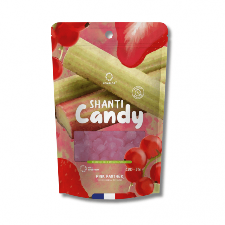 Bonbons CBD Fraise Groseille Rhubarbe | 5% | Novaloa Bonbons CBD Fraise Groseille Rhubarbe | 5% | Novaloa