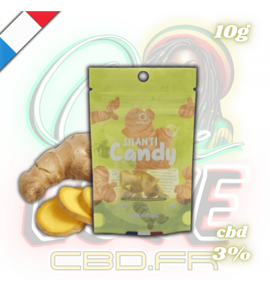 Bonbons CBD Gingembre | 3% | Novaloa