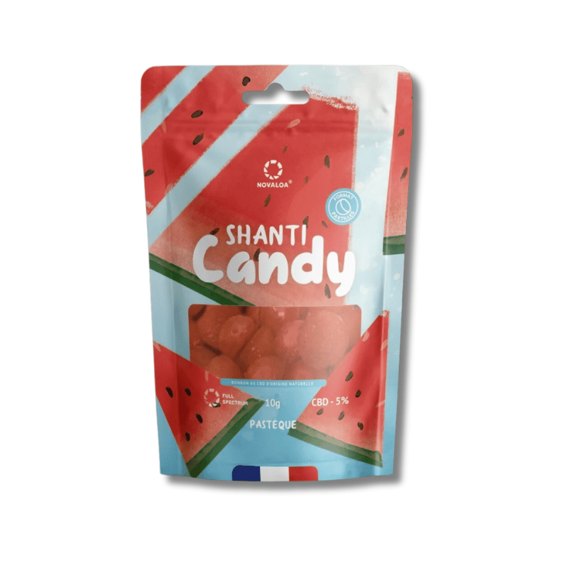 Bonbons CBD Pastèque | 5% | Novaloa