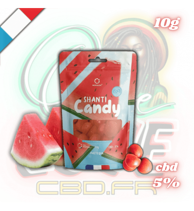 Bonbons CBD Pastèque | 5% | Novaloa