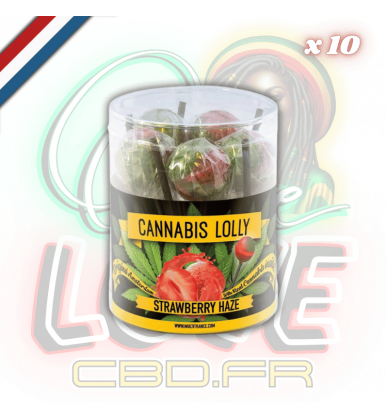 Sucettes Strawberry Haze x10 | Multitrance
