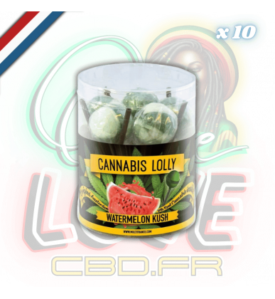 Sucettes Watermelon Kush x10 | Multitrance