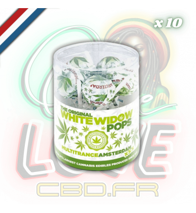 Sucettes White Widow x10 | Multitrance
